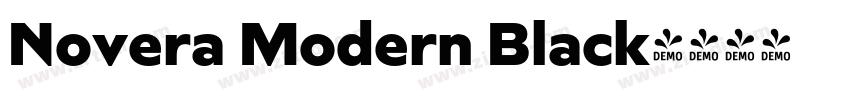 Novera Modern Black字体转换 Novera Modern Black字体转换